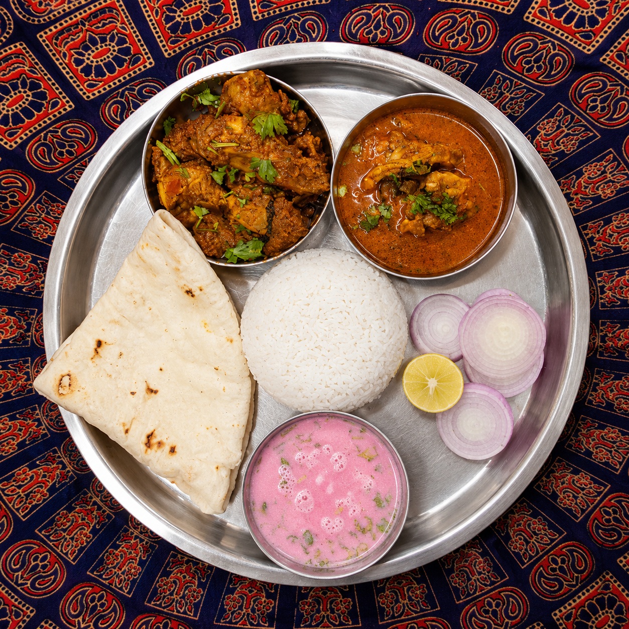 Chicken Thali