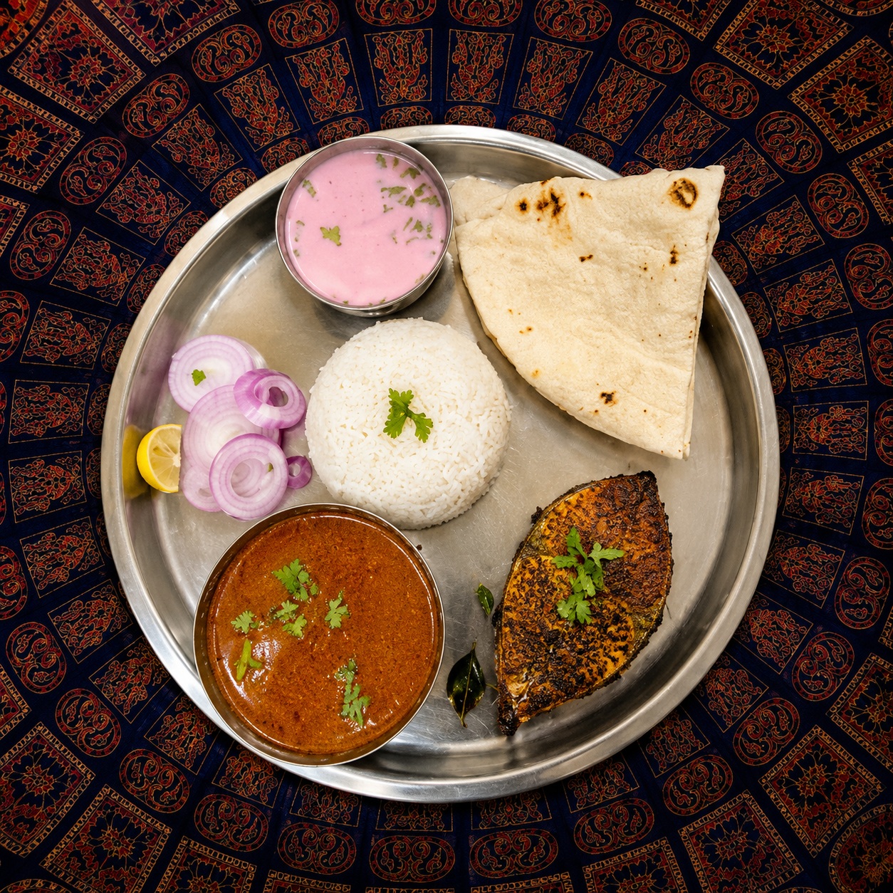 Surmai Thali